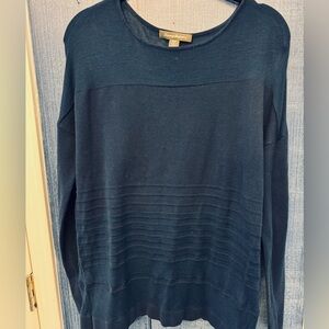 Tommy Bahama lightweight sweater with sheer details S